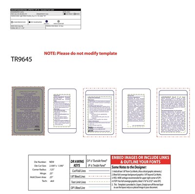 69219-109 Bottle Add-on Label (69219 109 Box Label Final)